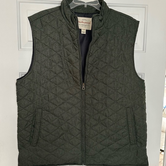 Vintage 1946 Other - Olive Green Quilted Vest